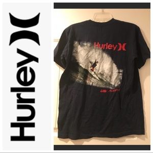 Hurley Navy Blue T-shirt Medium